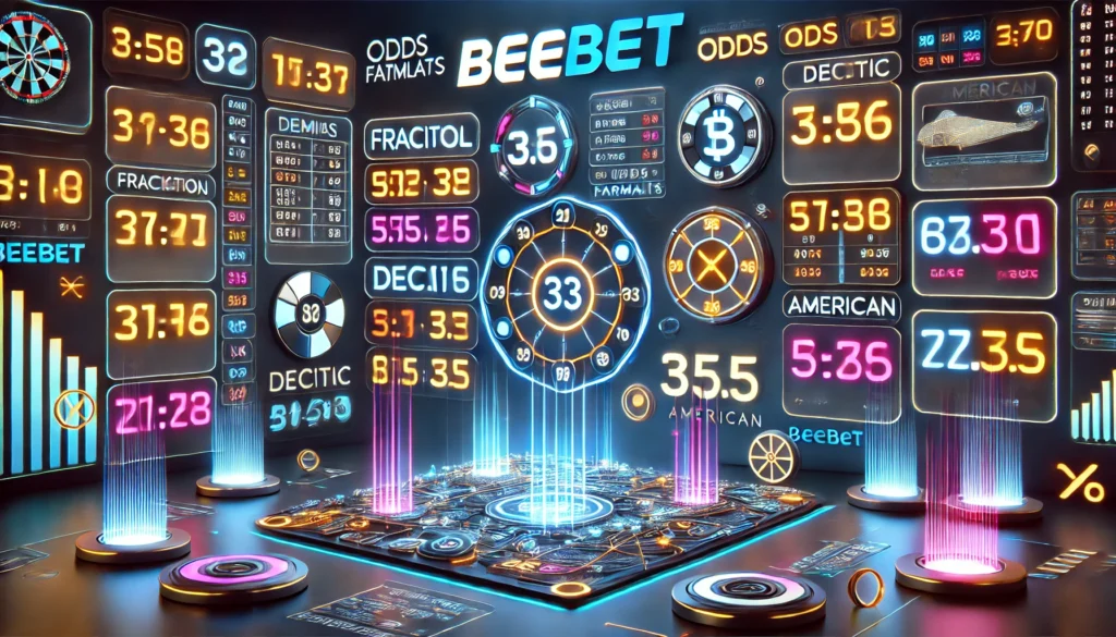 ビーベット(BeeBet)で採用されているオッズ形式